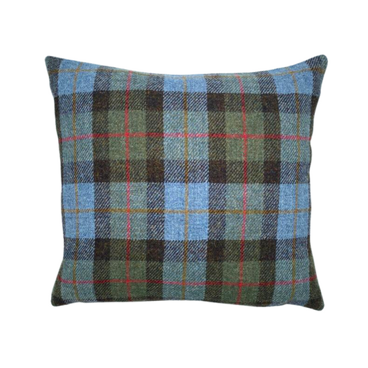 Kissen - Tweed Blau