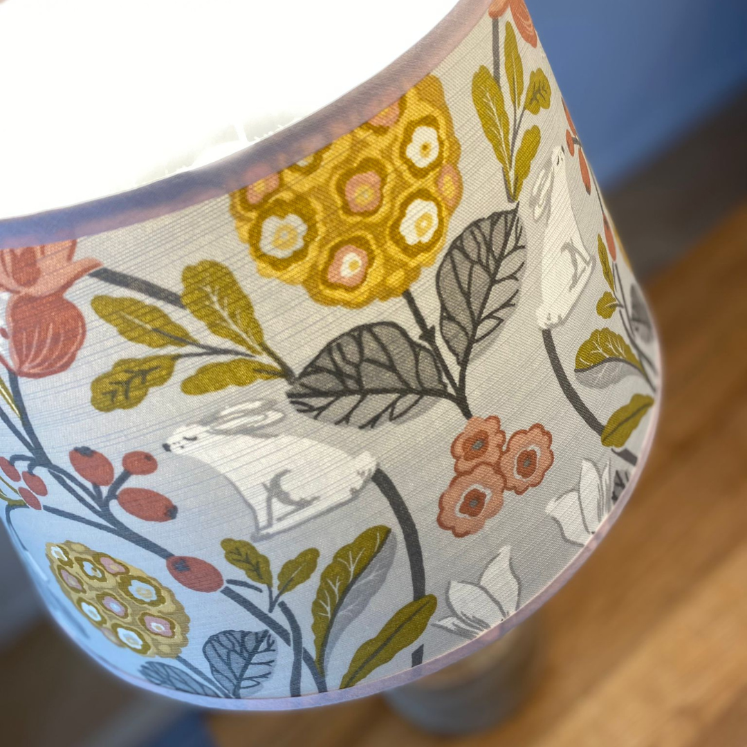 Akku Tischleuchte "Lilly" mit Schirm