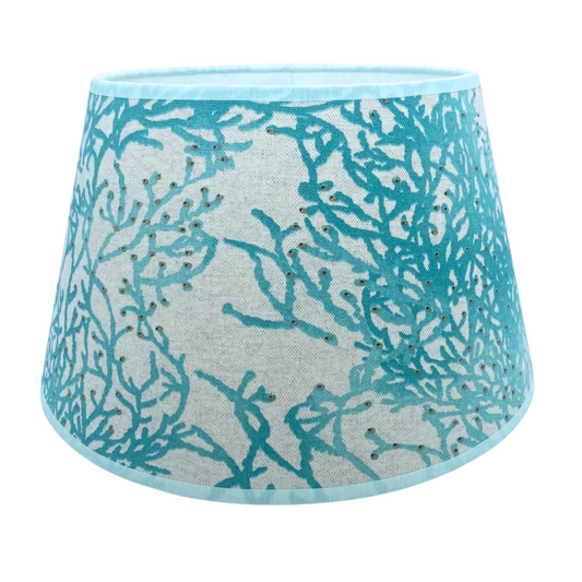 Lampenschirm - Koralle Blau Ø 35cm